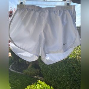 White Nike Shorts